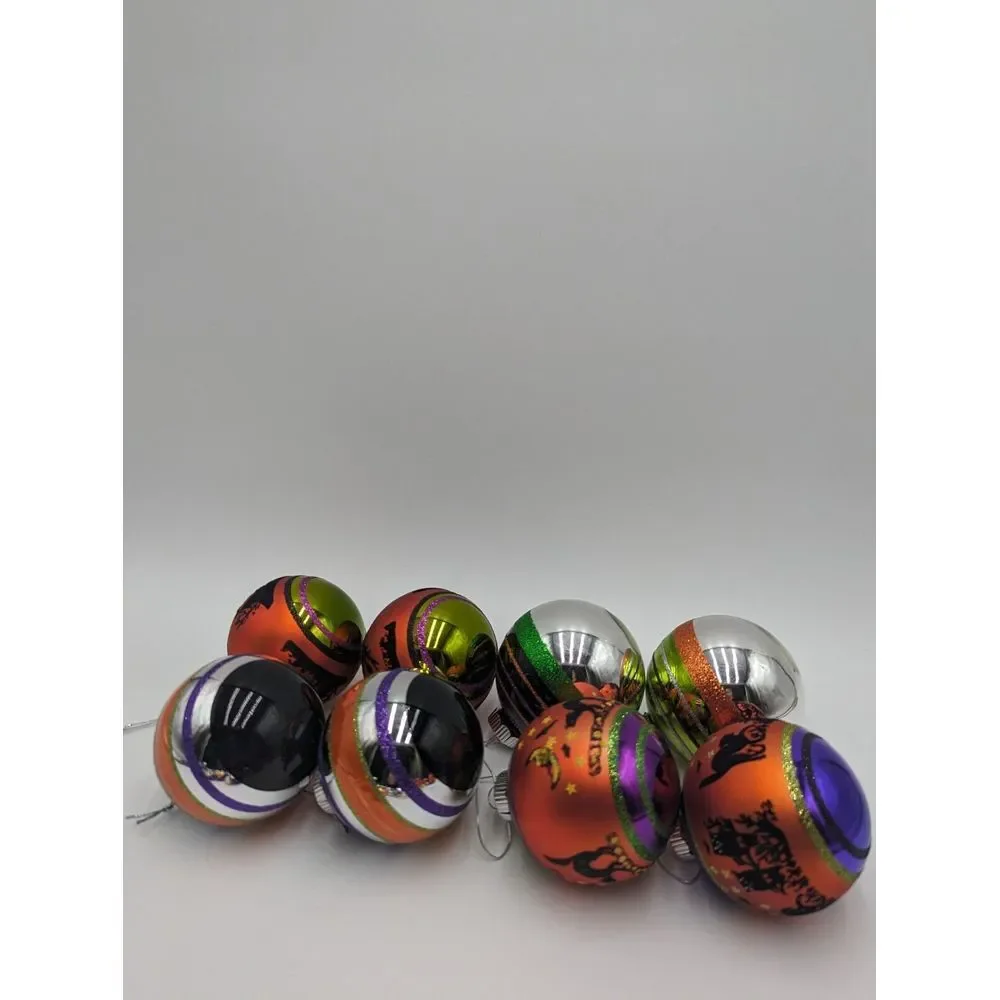 Shiny Brite‎ Halloween Glass Ornaments Christopher Radko Lot of 28